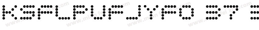 KSFLPUFJYF0 37 30字体转换